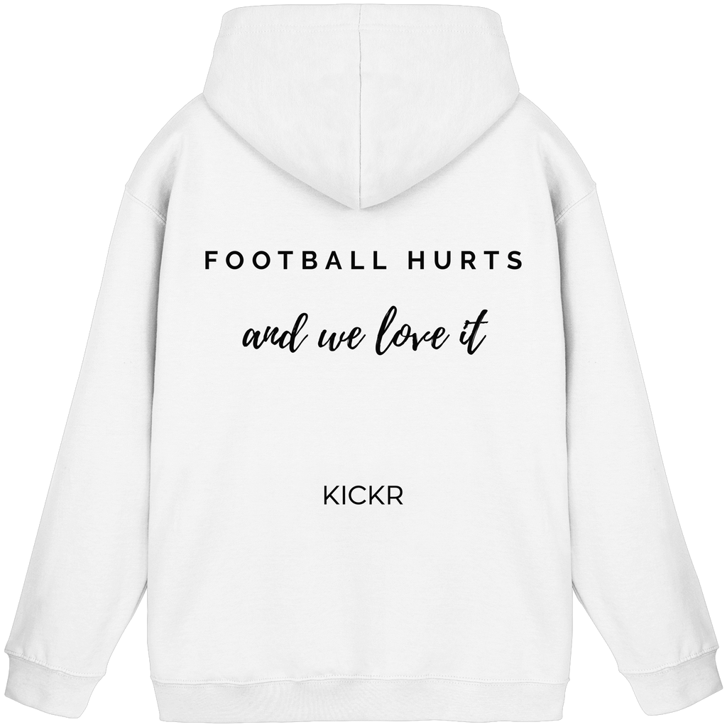 Football hurts - and we love it - Hoodie