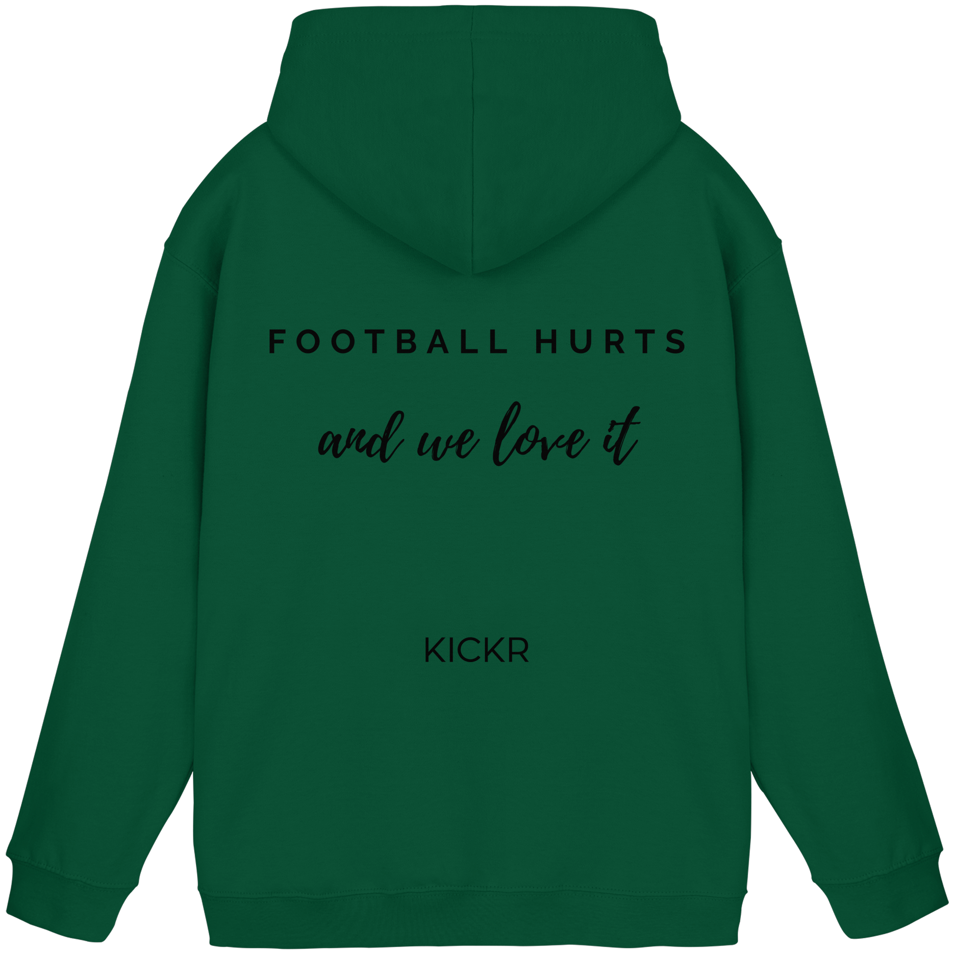 Football hurts - and we love it - Hoodie