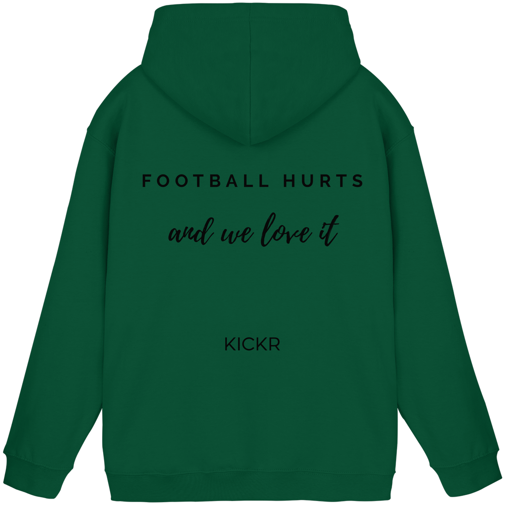 Football hurts - and we love it - Hoodie