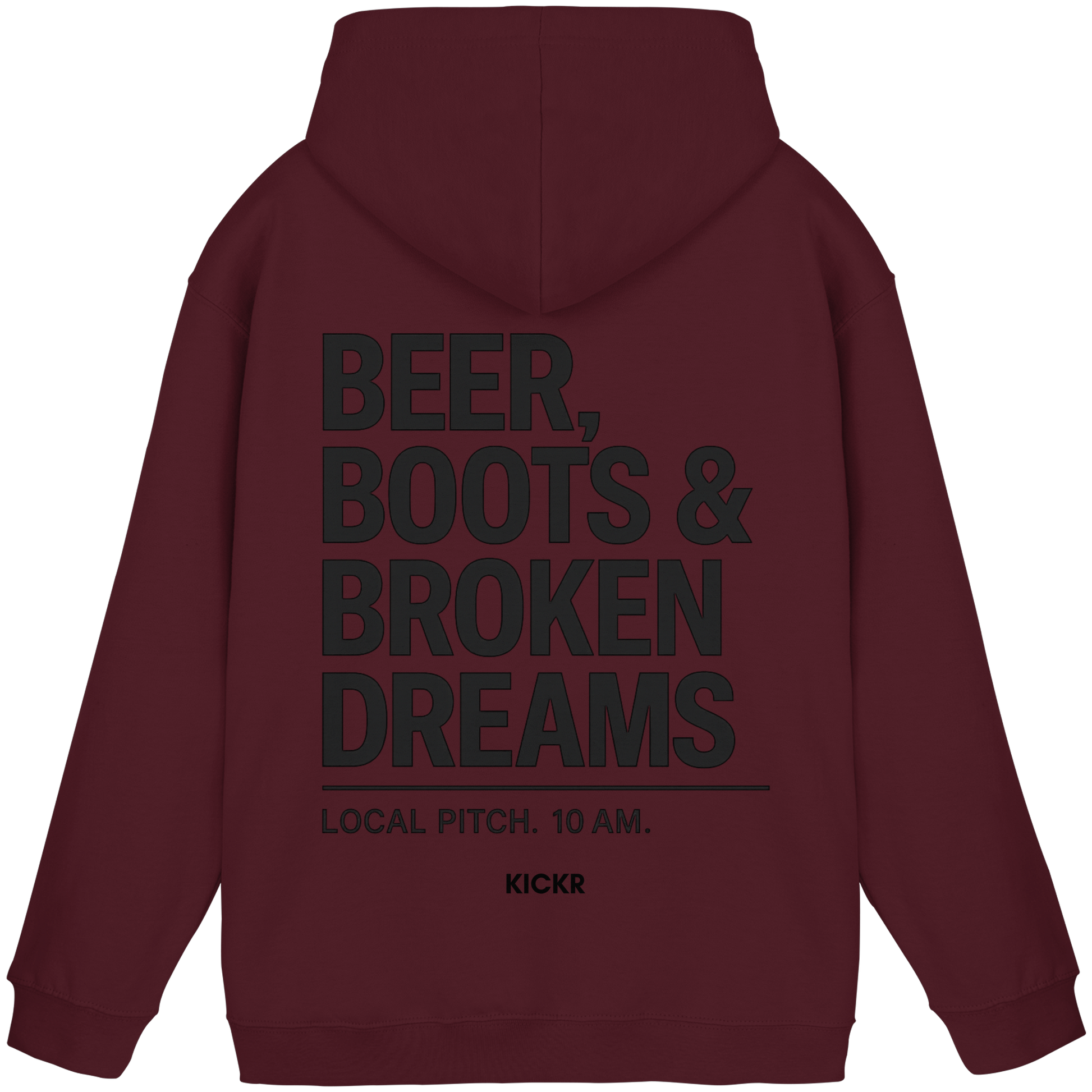 Beer, Boots & Broken Dreams - Basic Unisex Hoodie