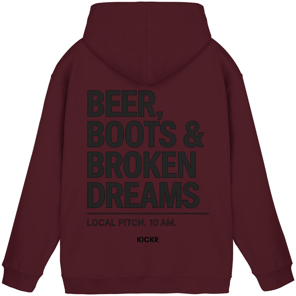Beer, Boots & Broken Dreams - Hoodie