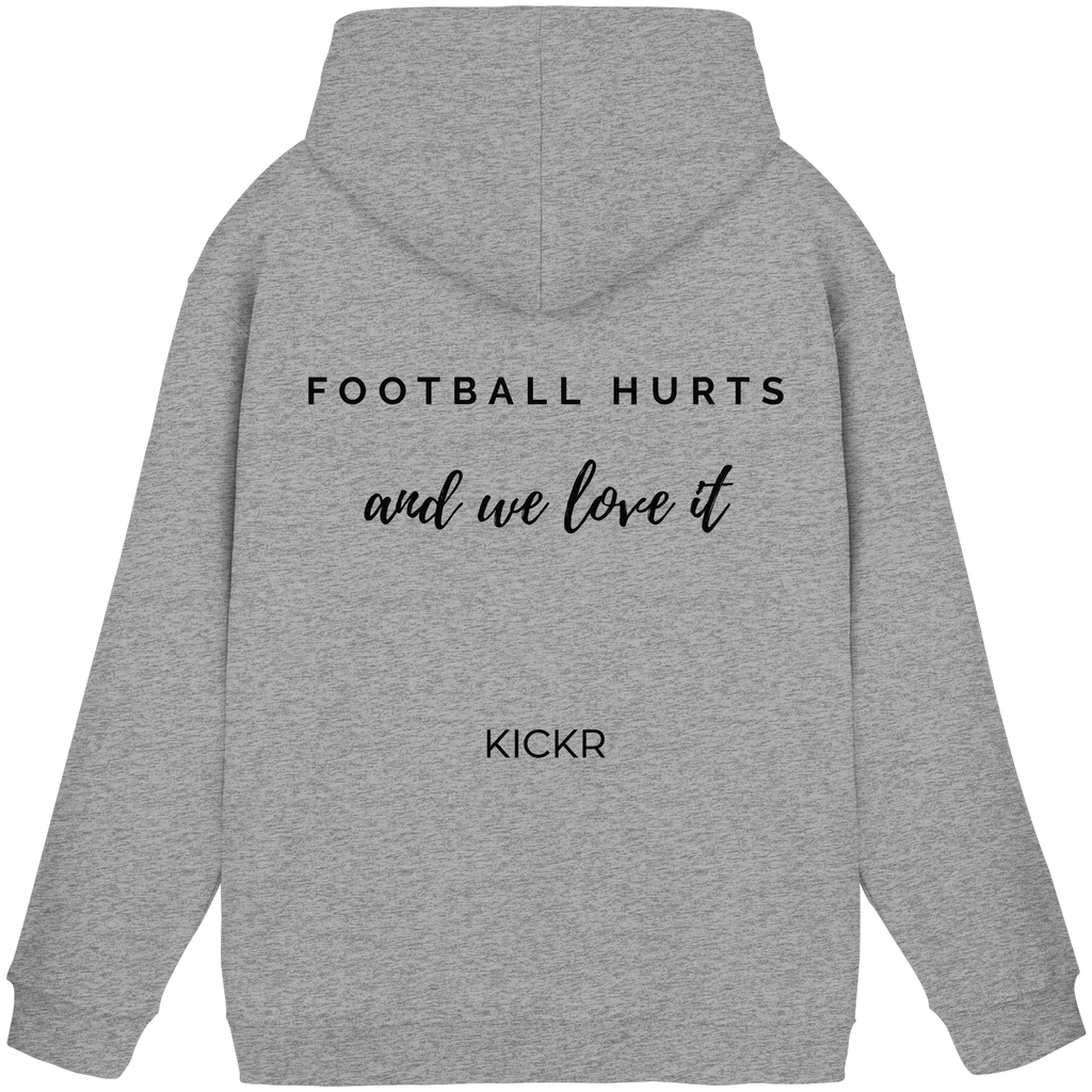 Football hurts - and we love it - Hoodie