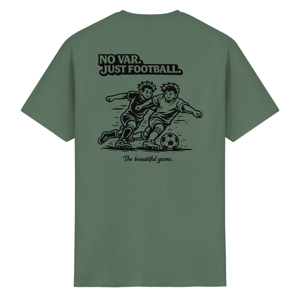 NO VAR - JUST FOOTBALL - T-Shirt