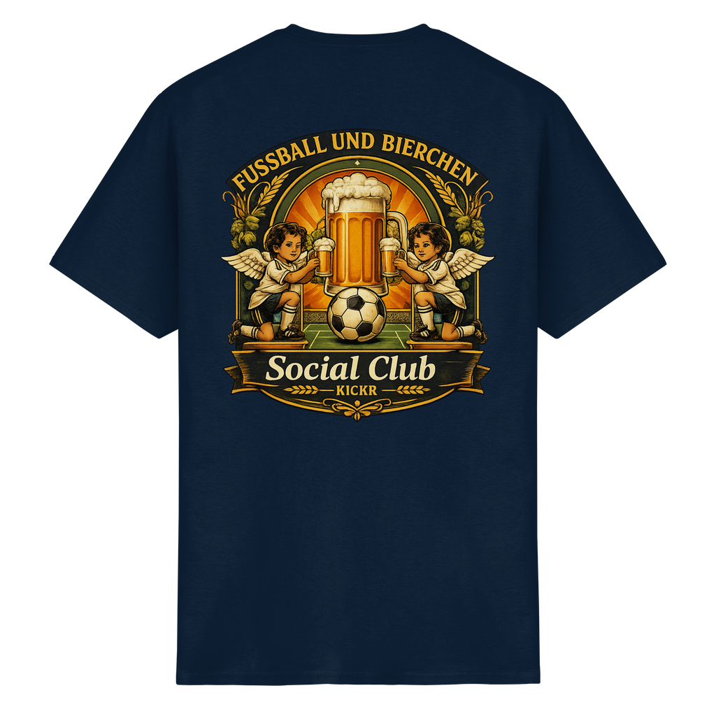Fussball und Bierchen - T-Shirt