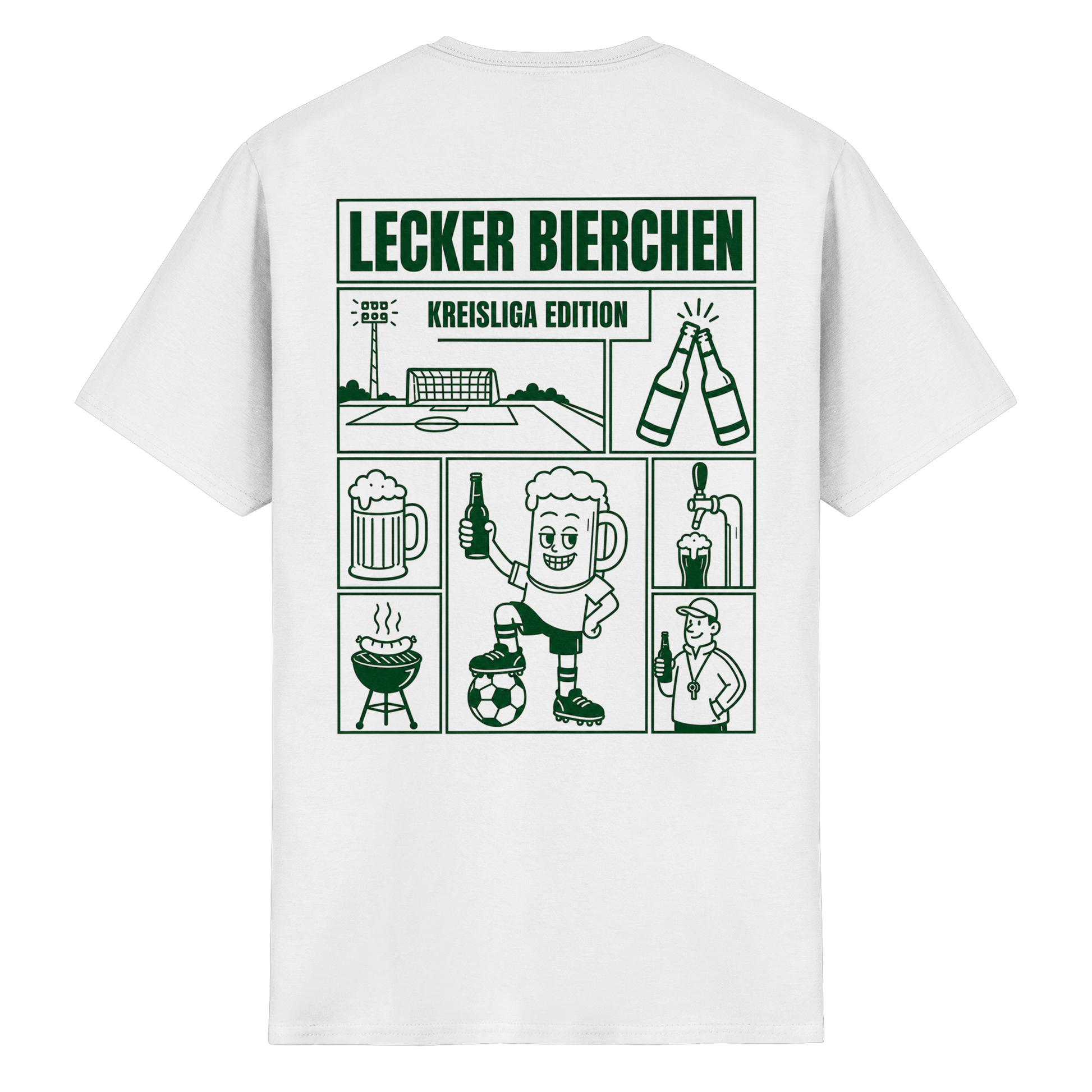 Lecker Bierchen - Kreisliga Edition - T-Shirt