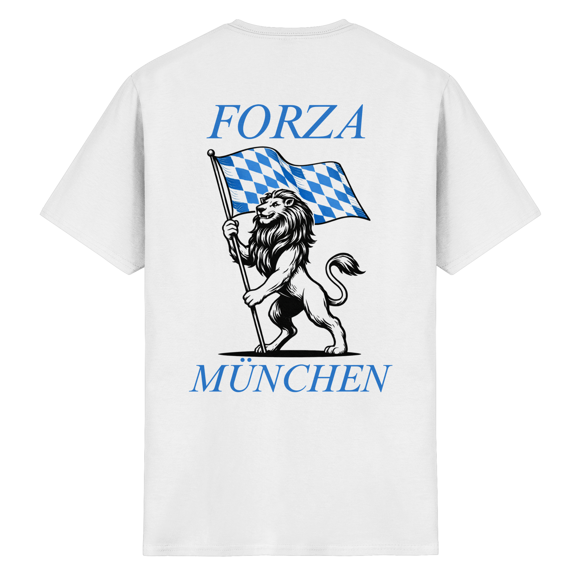 Forza München Blau Weiß - T-Shirt